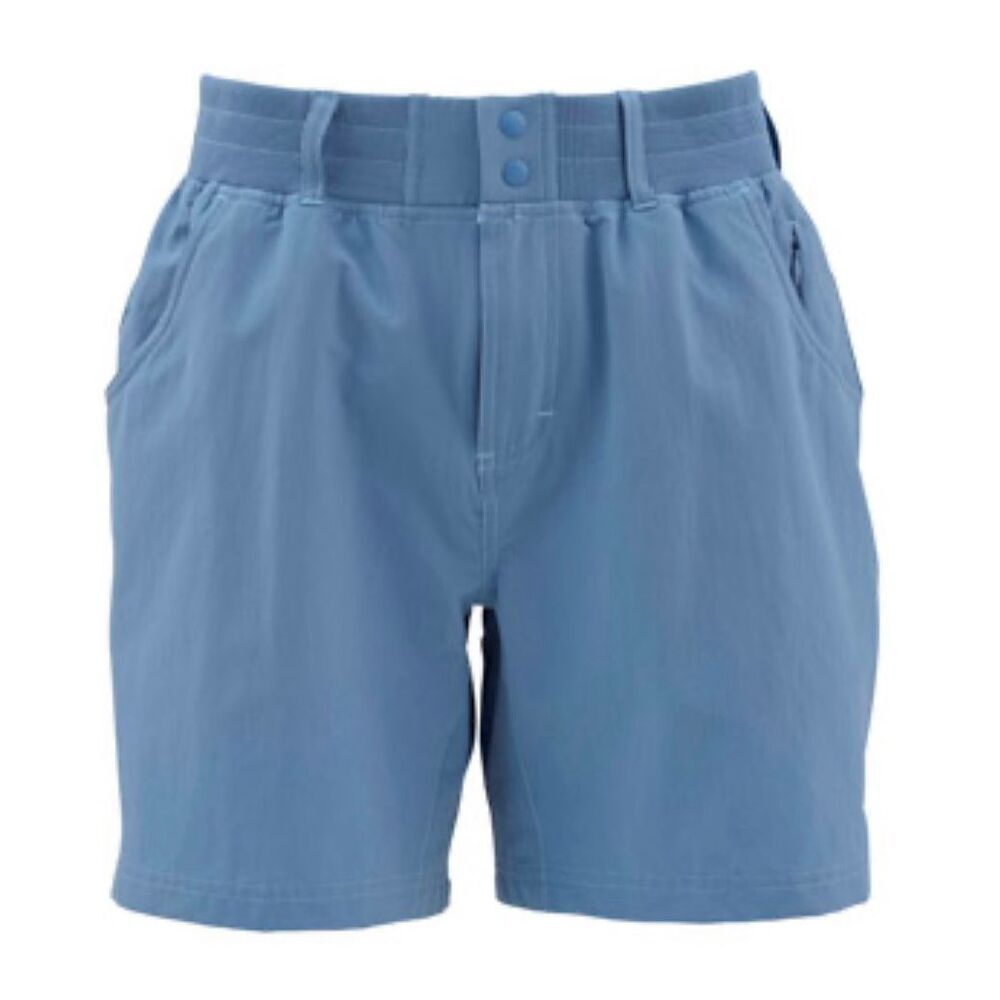 Simms Drifter Fishing Shorts Sky Blue Size Medium - Picture 1 of 7